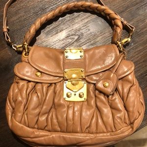 Miu miu Matelassé handbag